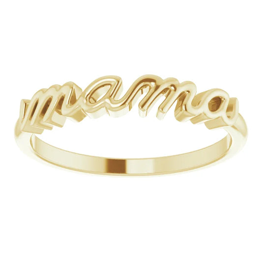 Mama Ring Atlassian Jewelry - Atlassian Keepsakes